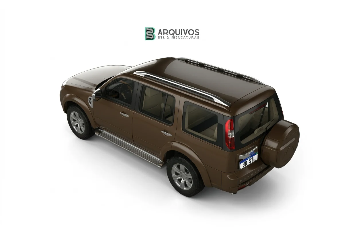 Modelo 3D STL - Ford Everest 2012 — foto 6